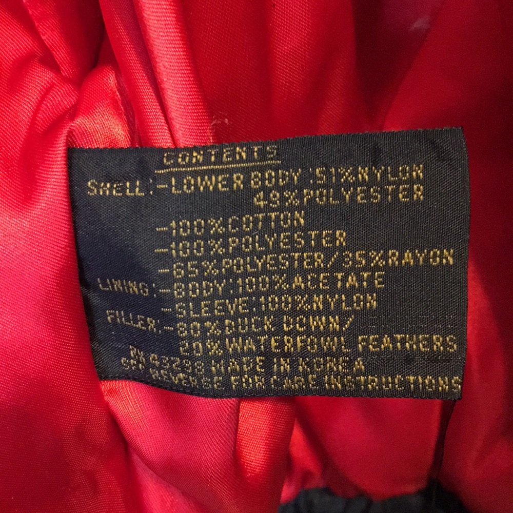 Patchwork 100% Down Jacket - image 6